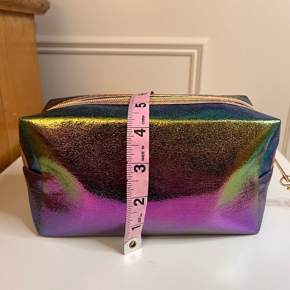 🧜♀️Mermaid tail makeup bag Phantom colours iridescent travel bag pencil case - Picture 9 of 14
